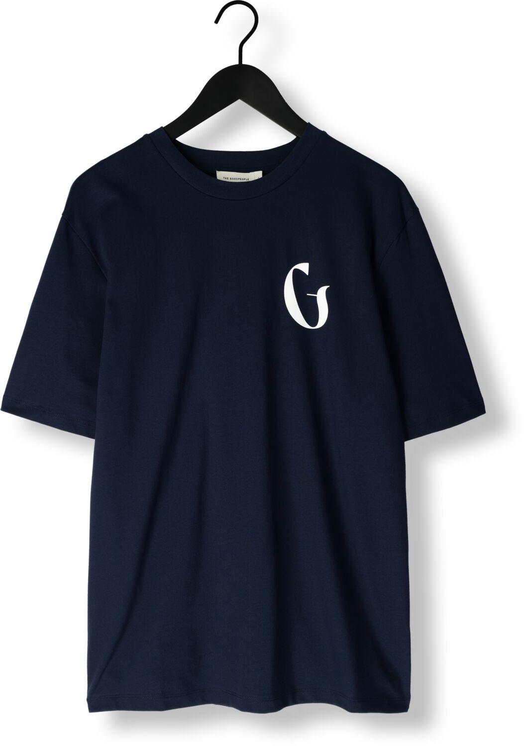 THE GOODPEOPLE Heren Polo's & T-shirts Ton Donkerblauw