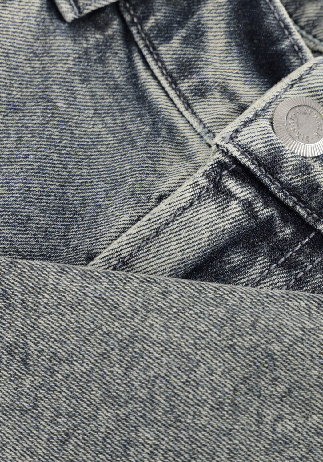 Grijze CATWALK JUNKIE Wide jeans LOOSE FIT JEANS - large