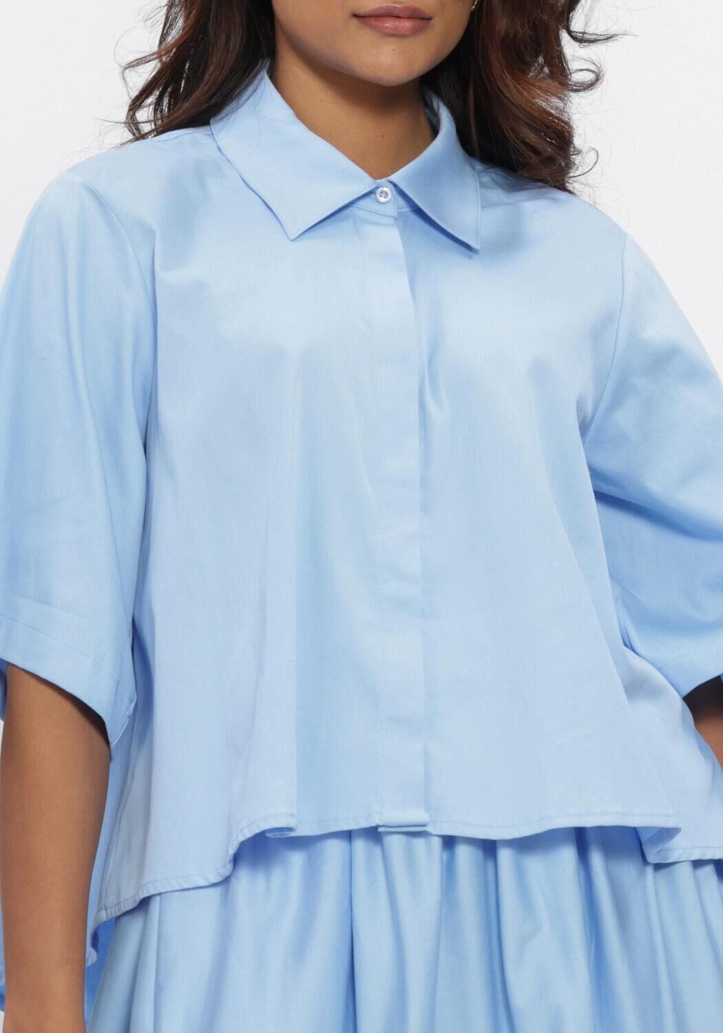 Lichtblauwe EST'SEVEN Blouses ALIJAH BLOUSE RNBW - large