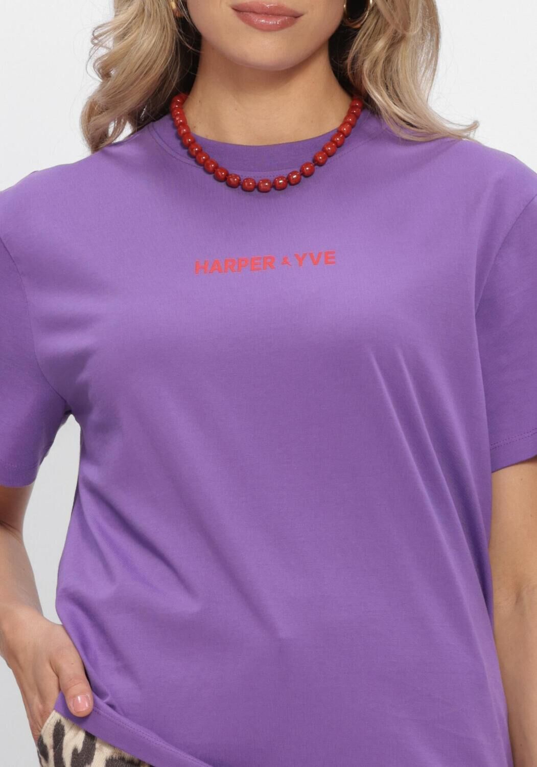 Bordeaux HARPER & YVE T-shirt MEXICANBACK-SS - large