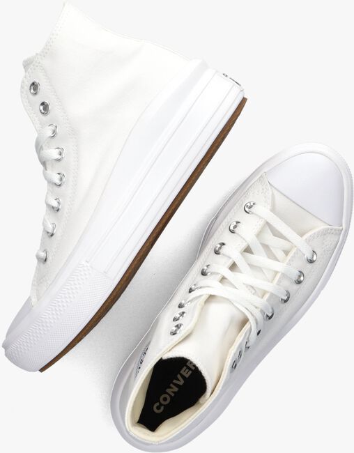 Witte CONVERSE Hoge sneaker CHUCK TAYLOR ALL STAR MOVE HI - large