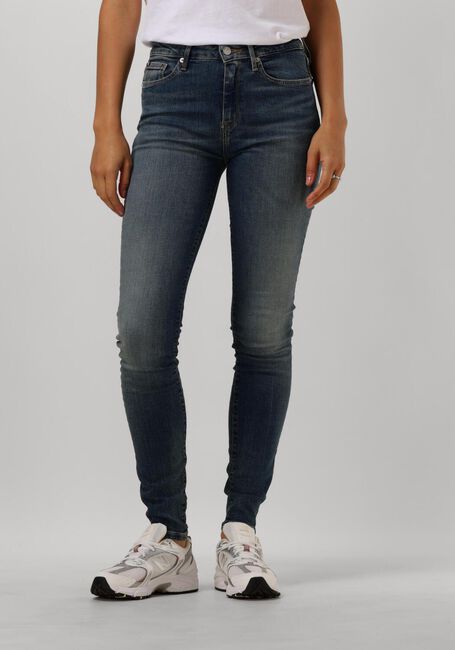 Blauwe TOMMY HILFIGER Skinny jeans COMO SKINNY RW PAT - large