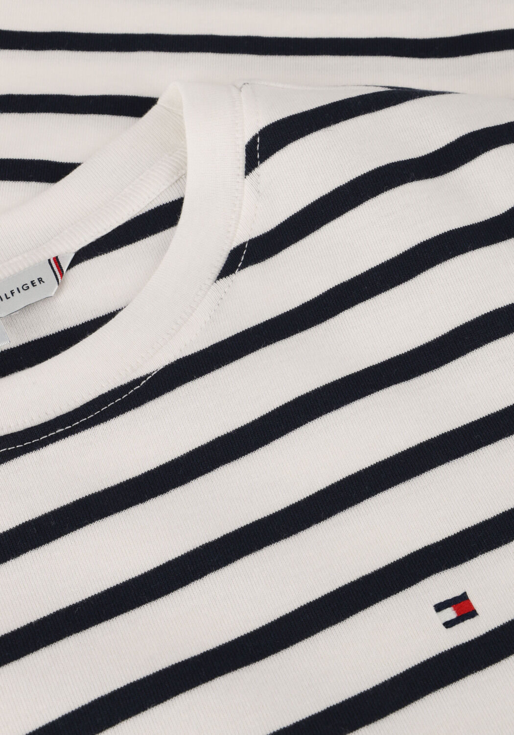 Blauwe TOMMY HILFIGER T-shirt SLIM CODY C-NK SS - large