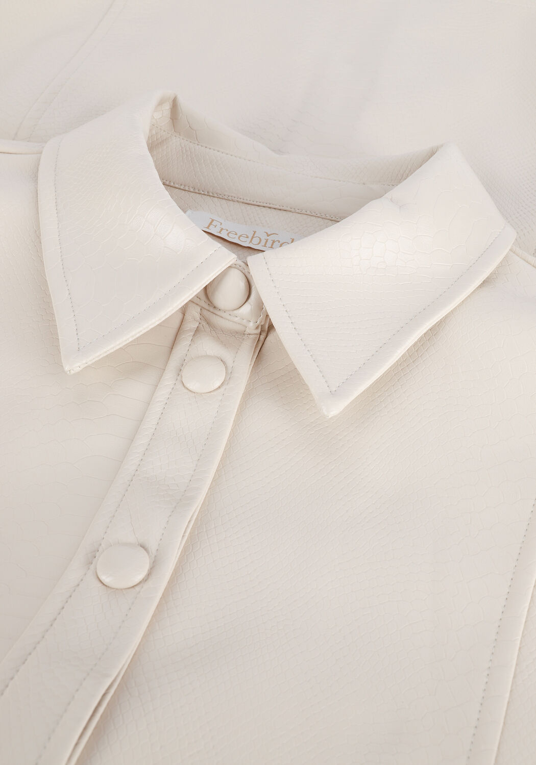 Gebroken wit FREEBIRD Mini jurk REA - large