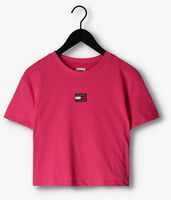 Roze TOMMY JEANS T-shirt TJW TOMMY CENTER BADGE TEE