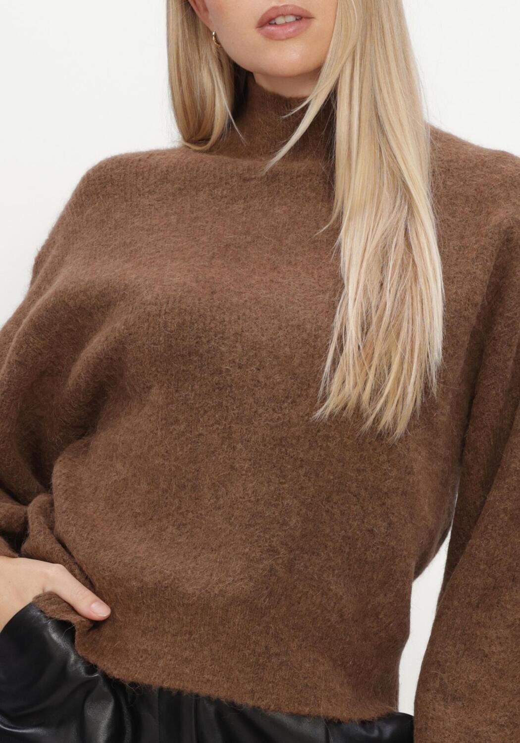 KNIT-TED Dames Truien & Vesten Cechi Pullover Bruin