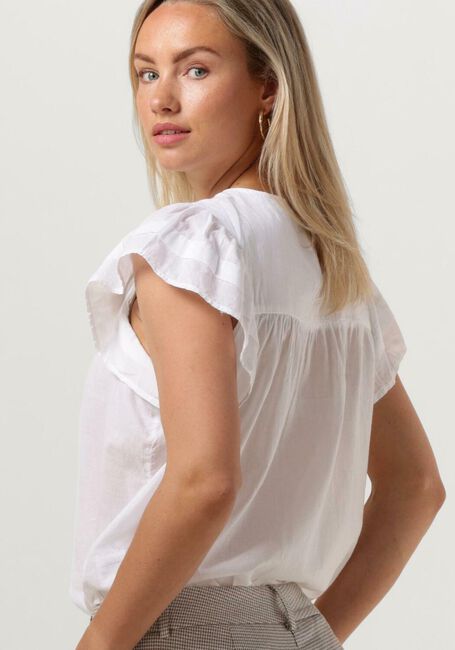Witte MSCH COPENHAGEN T-shirt MSCHMOSSIE SS TOP - large