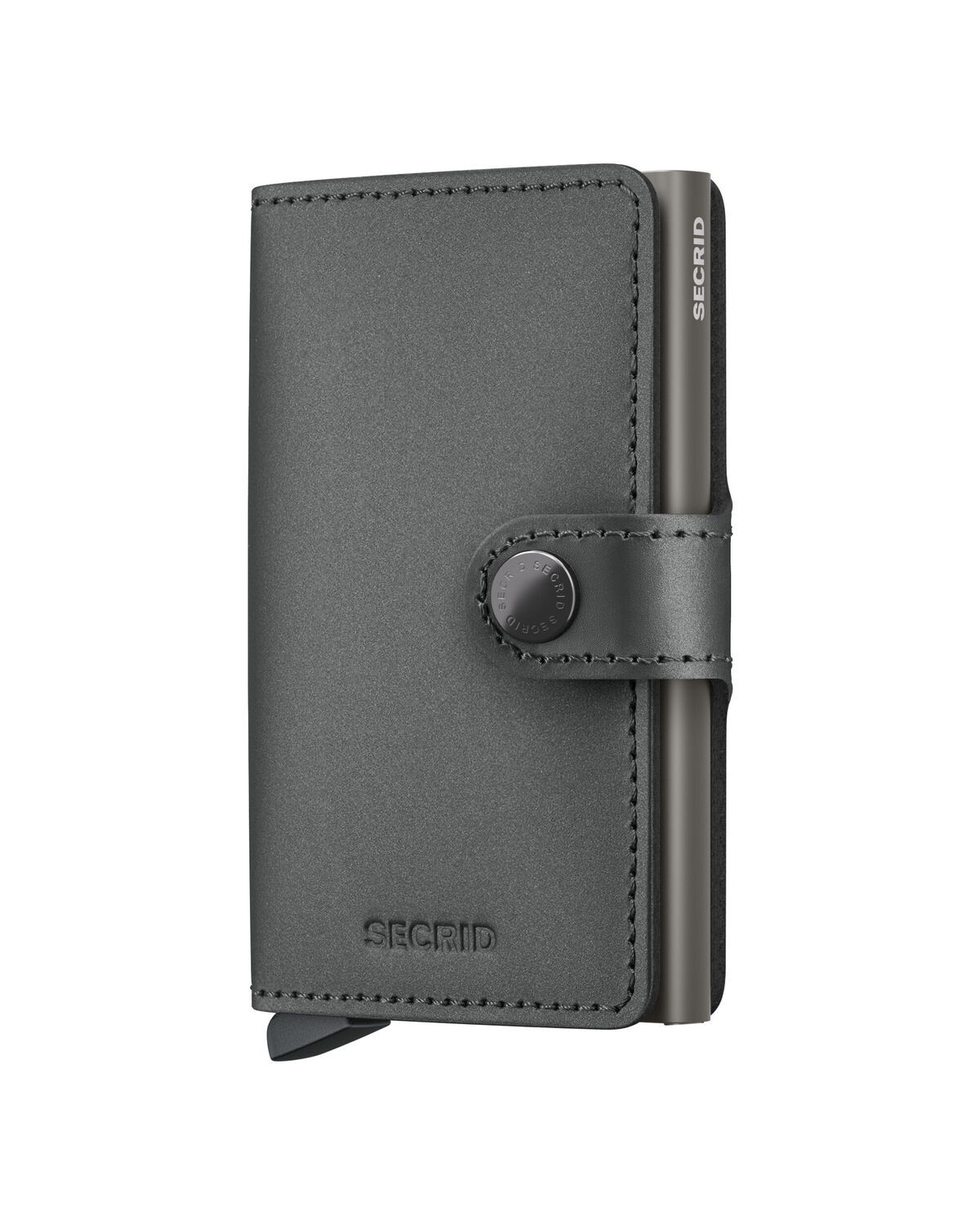 Grijze SECRID Portemonnee MINIWALLET MATTE SATIN - medium