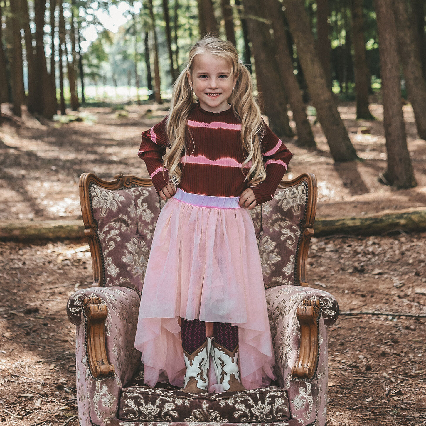 YOUR WISHES Meisjes Rokken Tule Wide Skirt Roze
