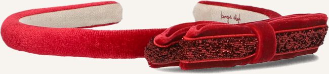 Rode KONGES SLOJD Haarbanden VELVET BOW HAIRBRACE Rode KONGES SLOJD Haarbanden VELVET BOW HAIRBRACE - large