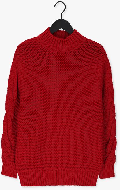 Rode NA-KD Trui CABLE KNITTED SWEATER - large