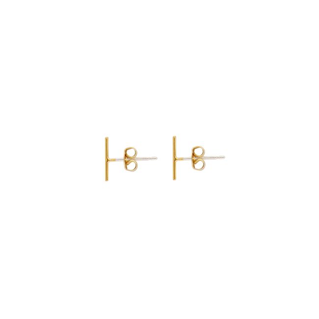 Gouden ATLITW STUDIO Oorbellen PETITE EARRINGS STRIP Gouden ATLITW STUDIO Oorbellen PETITE EARRINGS STRIP - large