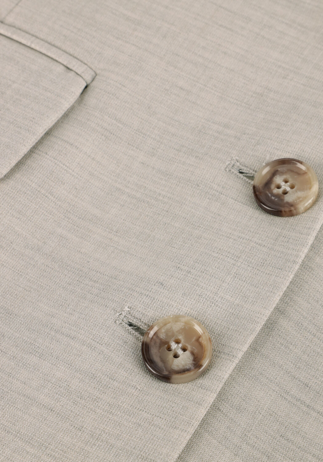 Beige SELECTED WOMEN Blazer SLFRITA-PAXA LS OVERSIZED BLAZER - large