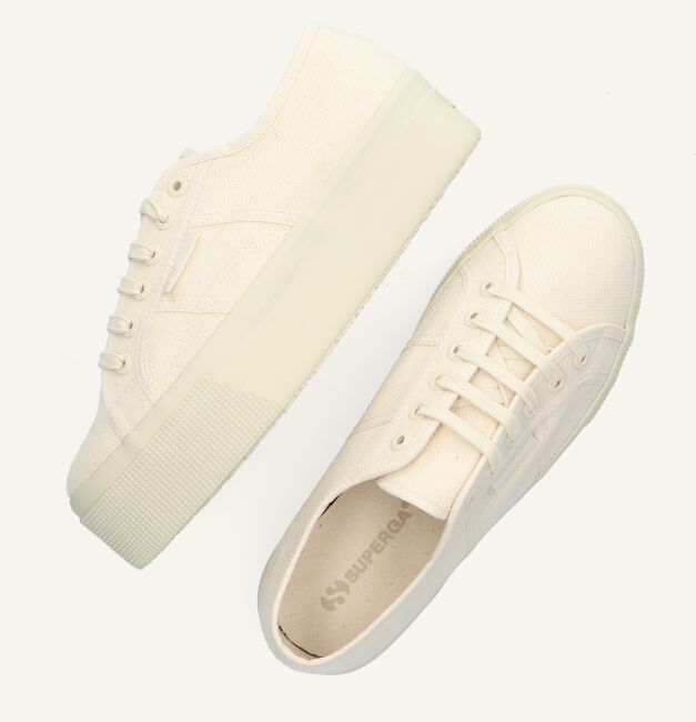 Beige SUPERGA Lage sneakers 2790 COTW LINE UP AND DOWN Beige SUPERGA Lage sneakers 2790 COTW LINE UP AND DOWN - large