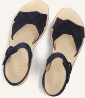 Blauwe PAUL GREEN Platte sandalen 6105 Blauwe PAUL GREEN Platte sandalen 6105 - medium