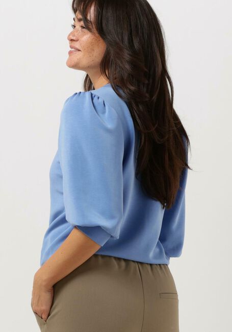 Blauwe SELECTED FEMME Trui SLFTENNY 3/4 SWEAT TOP - large