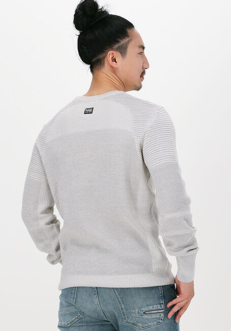 Gebroken wit G-STAR RAW Trui C259 - COTTON TONE FUSION KNIT - large