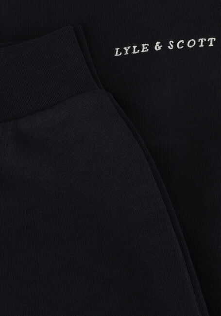 Donkerblauwe LYLE & SCOTT Joggingbroek SCRIPT EMBROIDERED SWEATPANT - large