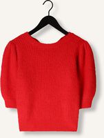 Rode CO'COUTURE Trui CORALIE BOW RIB KNIT Rode CO'COUTURE Trui CORALIE BOW RIB KNIT - medium