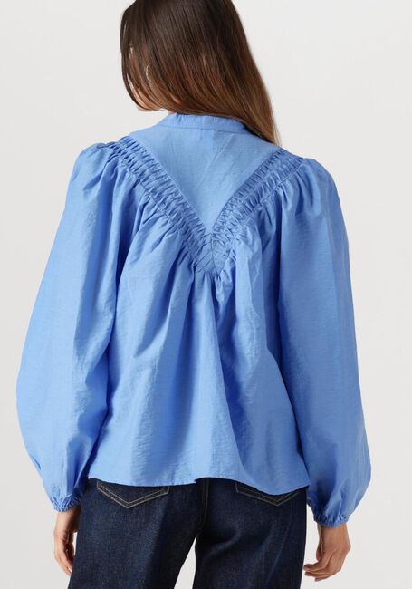 Blauwe Y.A.S. Blouses YASELLY LS SHIRT - large