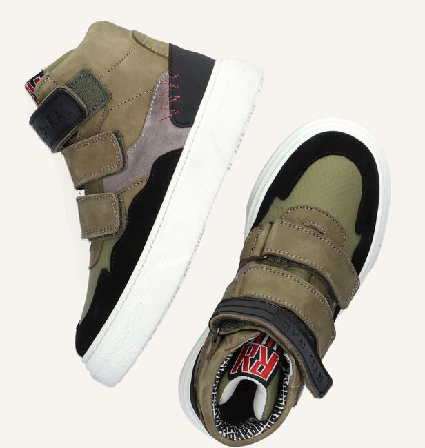 Groene RED-RAG Hoge sneakers 13499 Groene RED-RAG Hoge sneakers 13499 - large