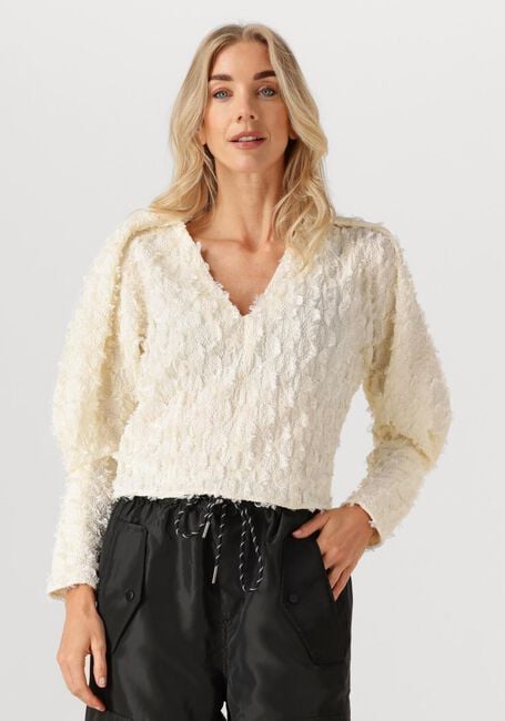 HAUTE L'AMITIÉ STUFF STRUCTRE V-BLOUSE - large