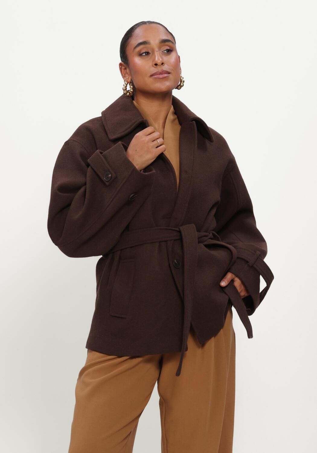MSCH COPENHAGEN Dames Jassen Mschamaranda Jacket Bruin