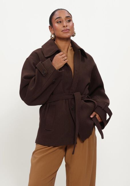 Bruine MSCH COPENHAGEN Jack MSCHAMARANDA JACKET - large