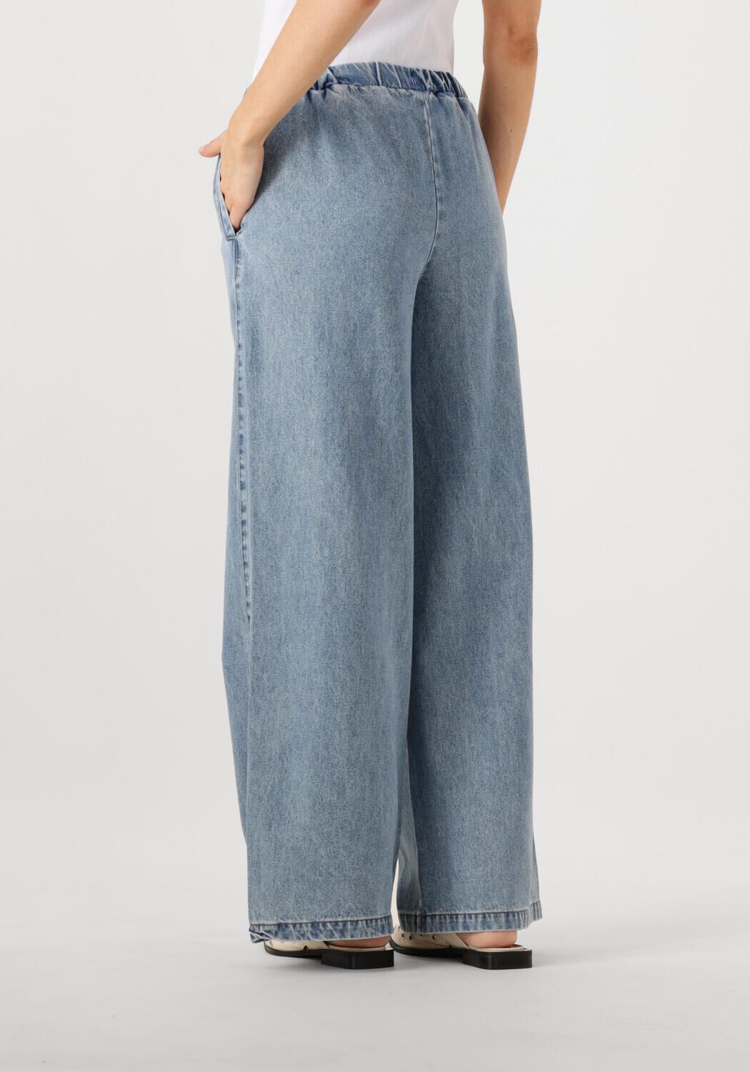 NOTRE-V Dames Broeken Nv-farida Blauw