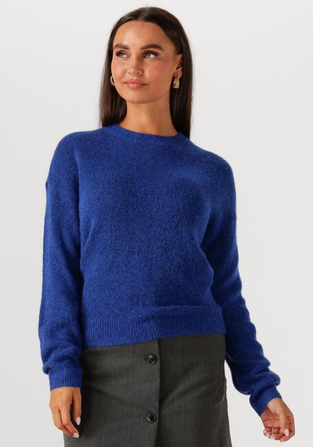 Blauwe MSCH COPENHAGEN Trui MSCHFESTINA HOPE PULLOVER - large