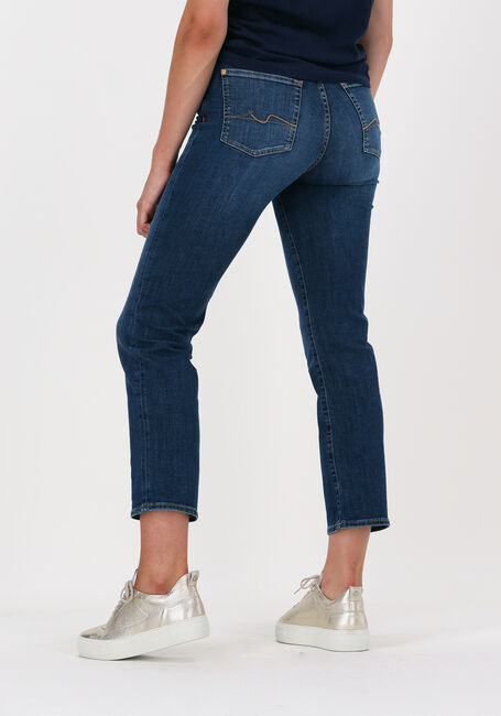 Blauwe 7 FOR ALL MANKIND Straight leg jeans THE STRAIGHT CROP - large