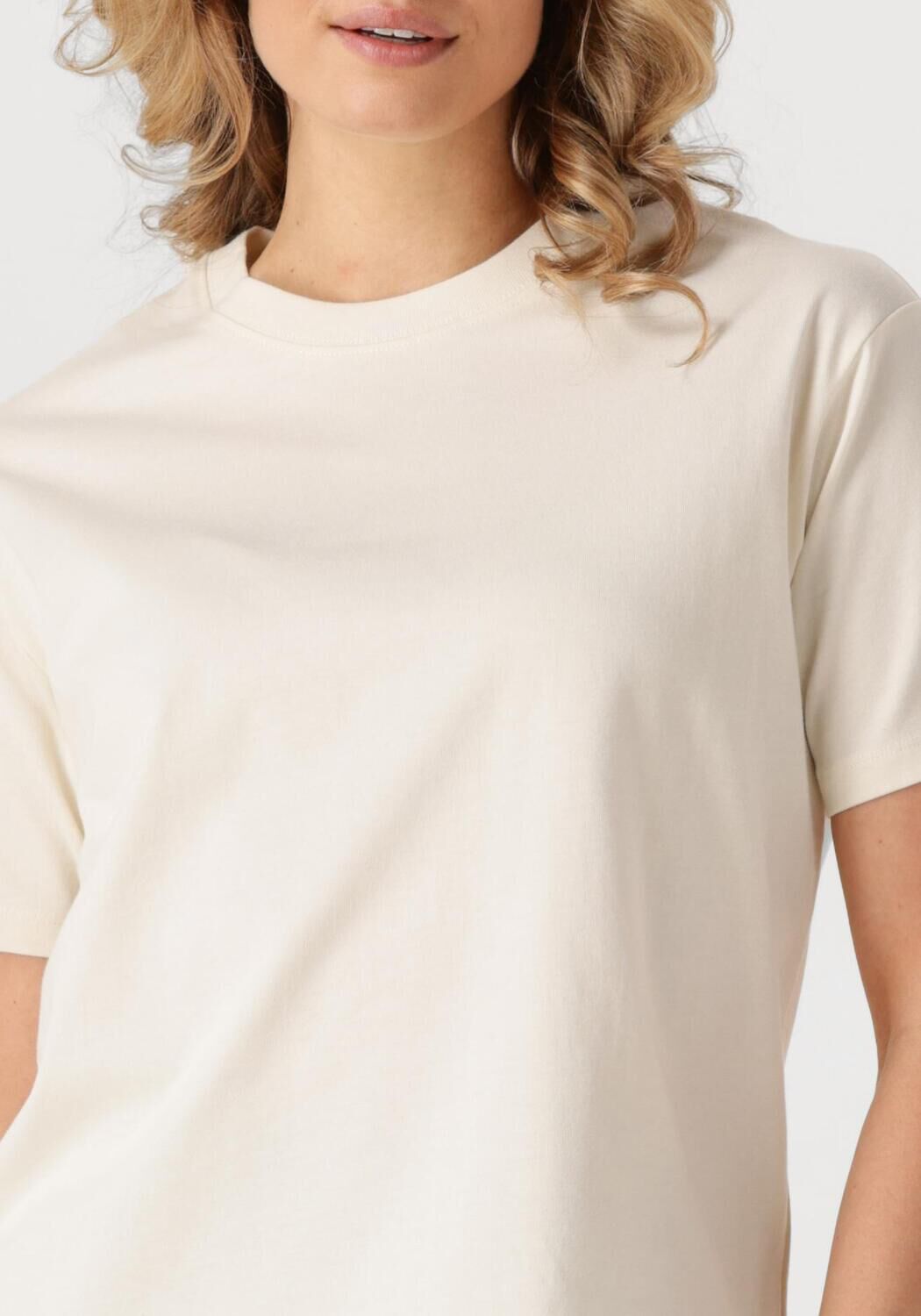 WITHBLACK Dames Tops & T-shirts Wblwilma Ss Tee Ecru