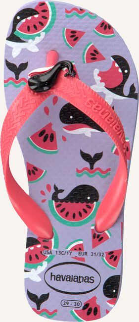 Paarse HAVAIANAS Teenslippers SLIM KIDS FANTASY Paarse HAVAIANAS Teenslippers SLIM KIDS FANTASY - large