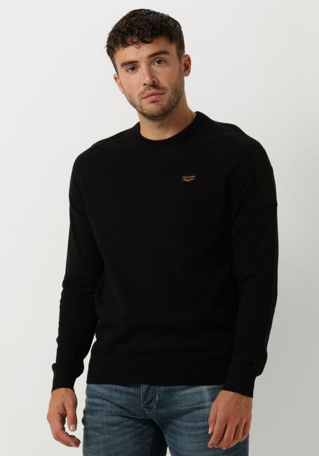 Zwarte PME LEGEND Trui BUCKLEY KNIT - large