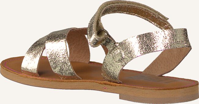 Gouden LE BIG Platte sandalen NOX SANDAL Gouden LE BIG Platte sandalen NOX SANDAL - large