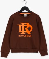 Bruine RETOUR Sweater DUKE