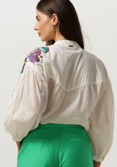 Ecru POM AMSTERDAM Blouses SICILIAN ECRU BLOUSE - large