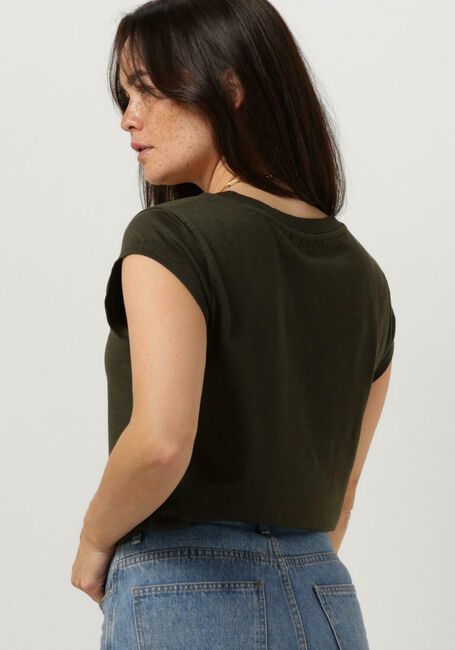 Donkergroene CC HEART T-shirt BASIC T-SHIRT - large