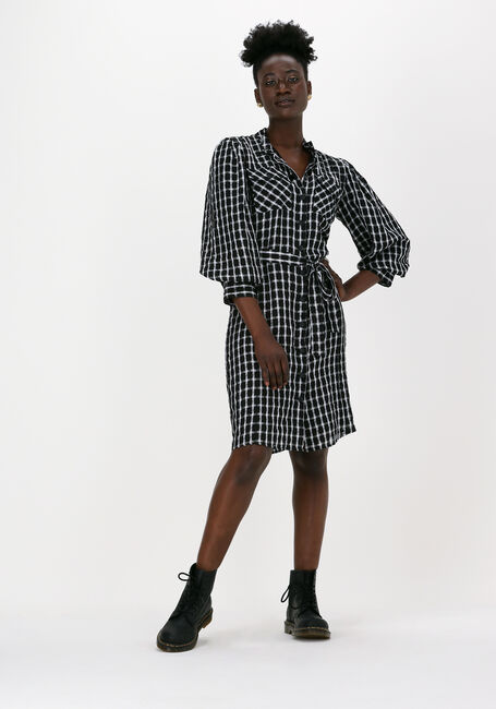 Zwarte BRUUNS BAZAAR Midi jurk PRIVET EDRIENE DRESS - large