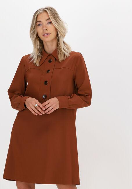 Bruine OTTOD'AME Mini jurk ABITO 3 - large