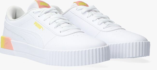 Witte PUMA Lage sneakers CARINA SUMMER FADE JR  - large