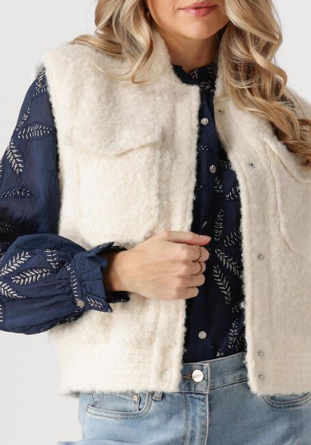 Witte NUKUS Gilet MIA GILET BOUCLE - large