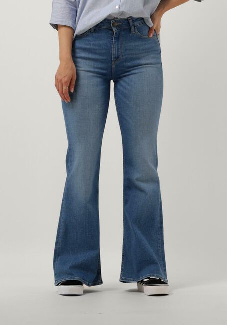 Lichtblauwe LEE Straight leg jeans BREESE FLARE - large