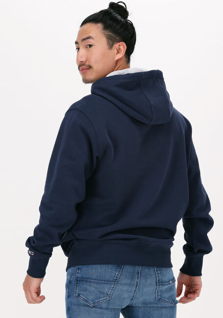 Donkerblauwe TOMMY JEANS Sweater TJM ENTRY HOODIE - large