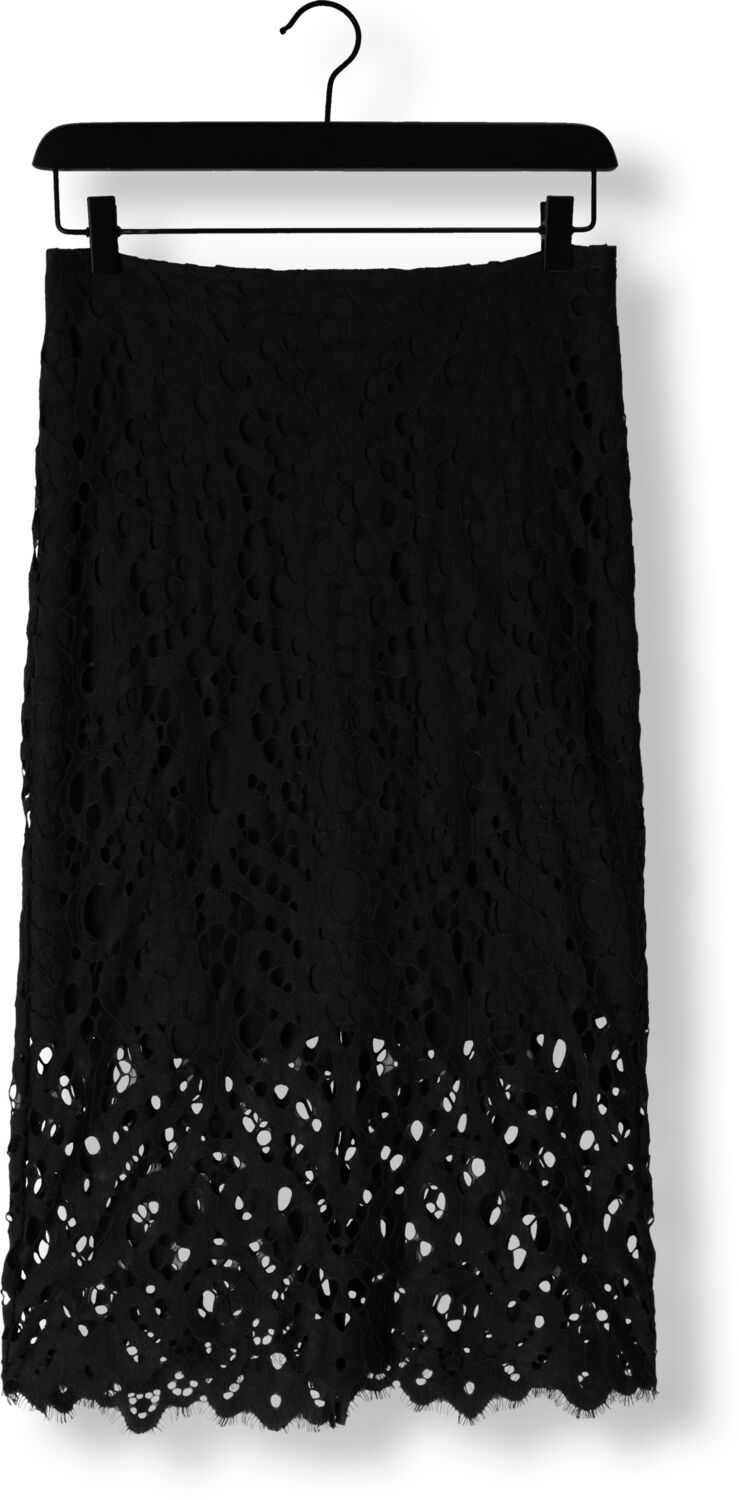 VANILIA Dames Rokken Lace Pencil Skirt Zwart