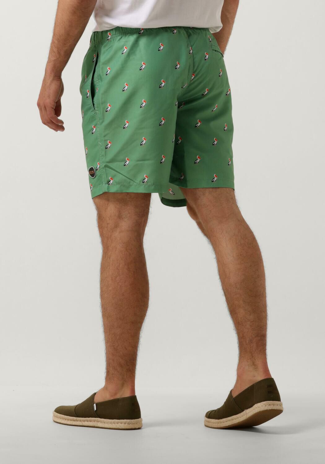 SHIWI Heren Zwembroeken Men Swimshort Pelican Groen