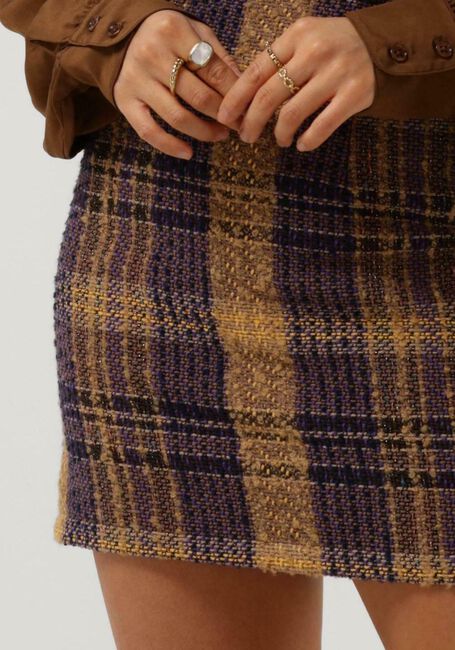 Paarse AMAYA AMSTERDAM Minirok LONA SKIRT - large