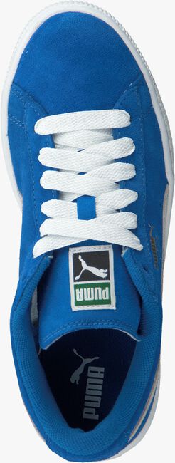 Blauwe PUMA Lage sneakers SUEDE JR - large