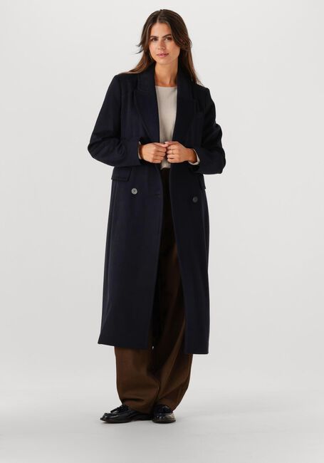 Donkerblauwe BEAUMONT Mantel TIFFANY LONG COAT - large