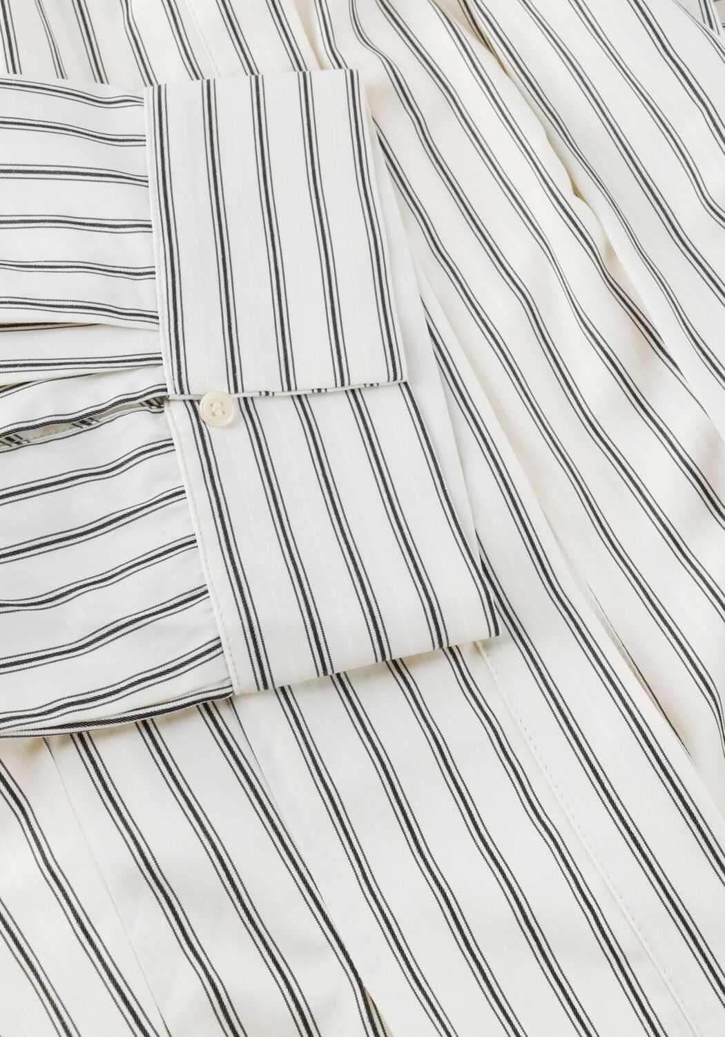 Gebroken wit NEO NOIR Blouses LYTRA STRIPE SHIRT - large